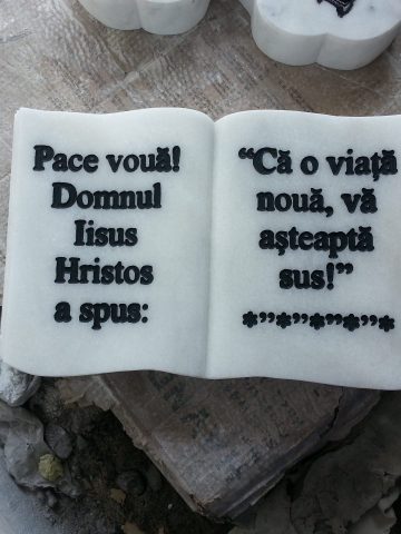 Inscripții Plăci Memoriale — Model 11