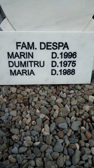 Inscripții Plăci Memoriale — Model 8
