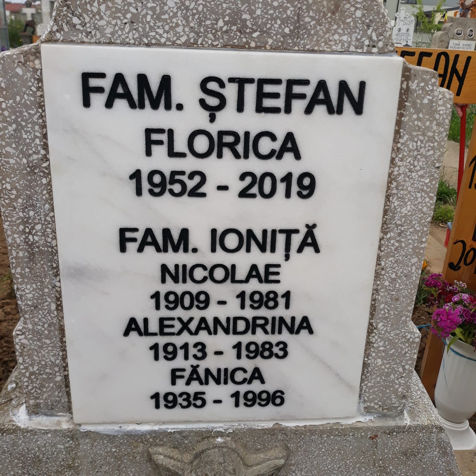 Inscripții Plăci Memoriale — Model 23